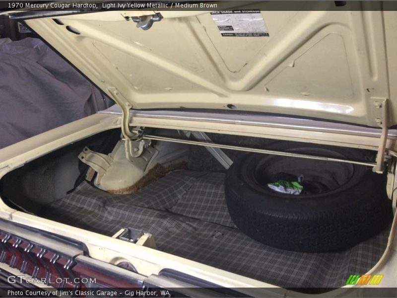  1970 Cougar Hardtop Trunk