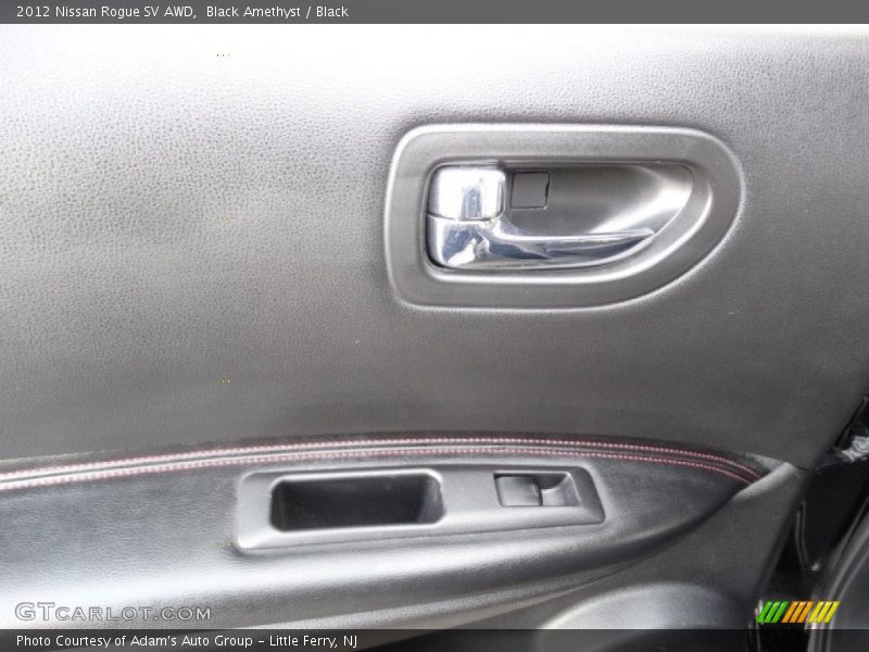 Black Amethyst / Black 2012 Nissan Rogue SV AWD