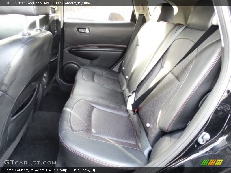 Black Amethyst / Black 2012 Nissan Rogue SV AWD