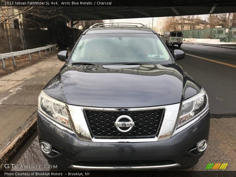 Arctic Blue Metallic / Charcoal 2013 Nissan Pathfinder SL 4x4