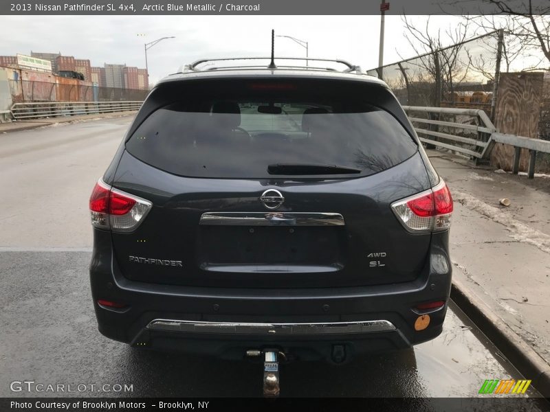 Arctic Blue Metallic / Charcoal 2013 Nissan Pathfinder SL 4x4