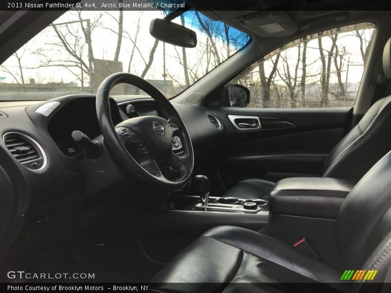 Arctic Blue Metallic / Charcoal 2013 Nissan Pathfinder SL 4x4