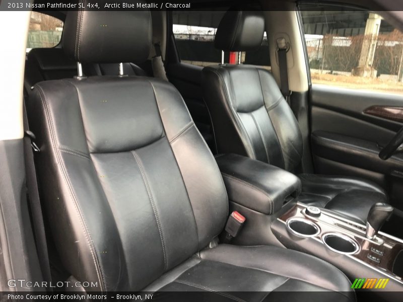 Arctic Blue Metallic / Charcoal 2013 Nissan Pathfinder SL 4x4