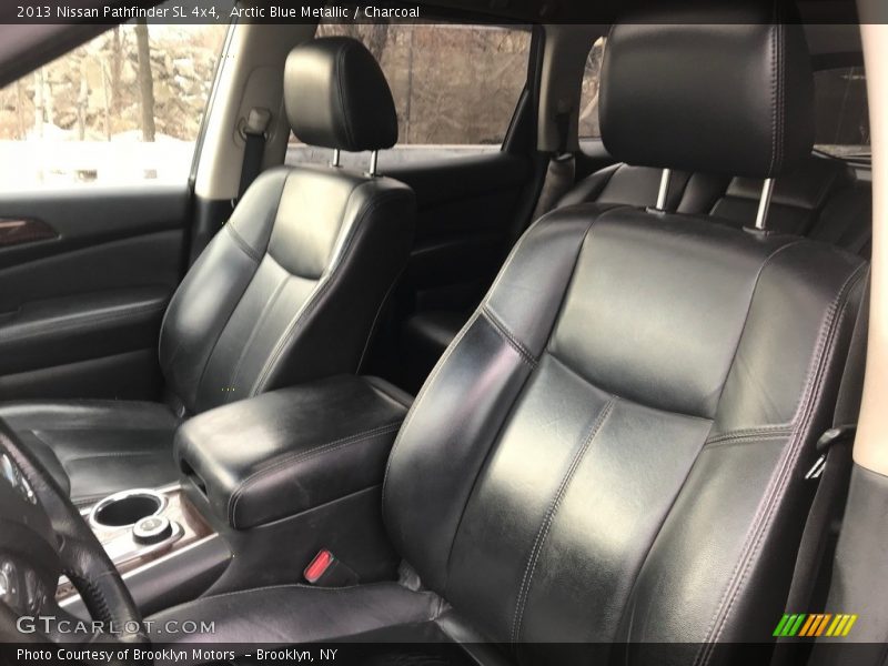 Arctic Blue Metallic / Charcoal 2013 Nissan Pathfinder SL 4x4