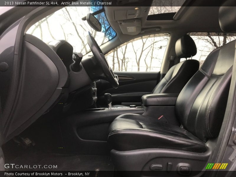 Arctic Blue Metallic / Charcoal 2013 Nissan Pathfinder SL 4x4