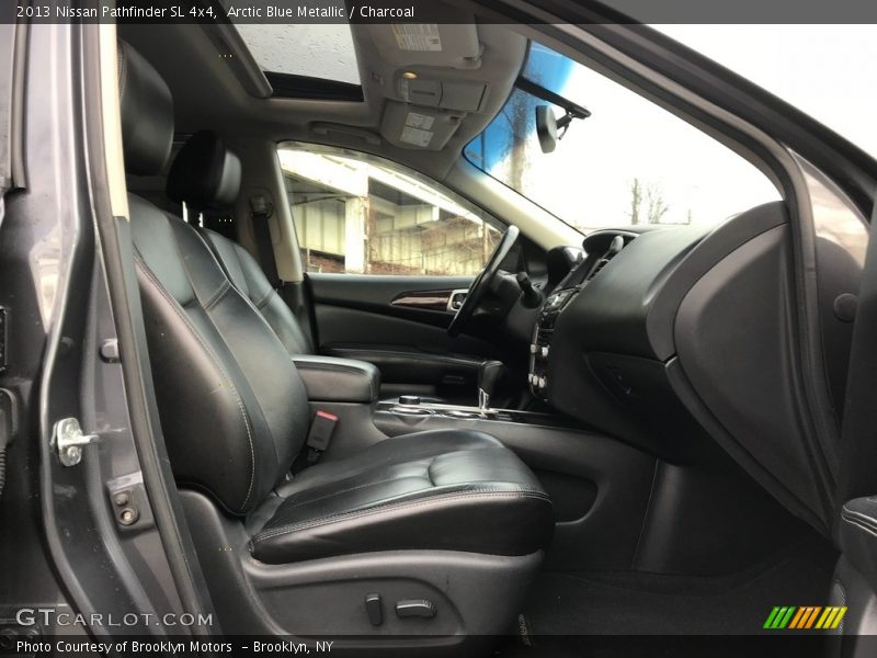 Arctic Blue Metallic / Charcoal 2013 Nissan Pathfinder SL 4x4