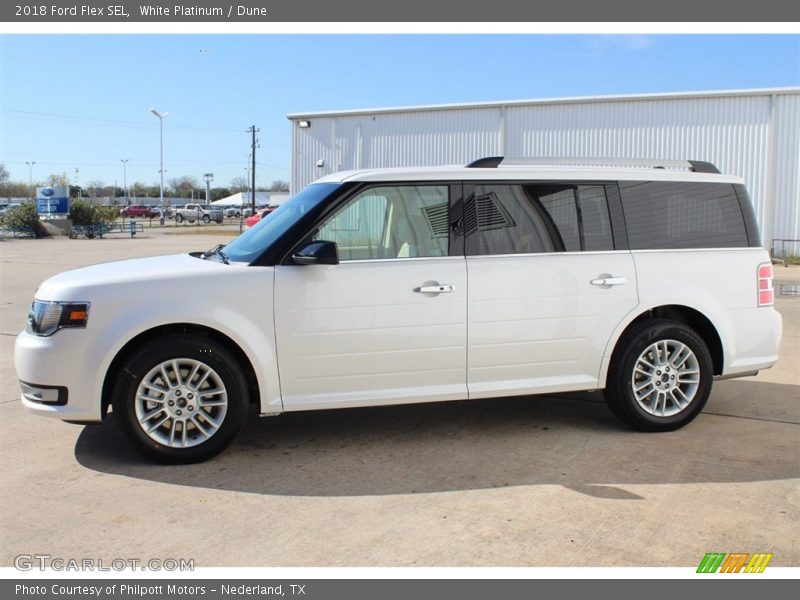  2018 Flex SEL White Platinum