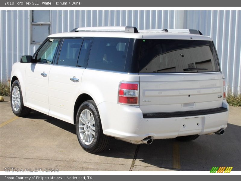 White Platinum / Dune 2018 Ford Flex SEL