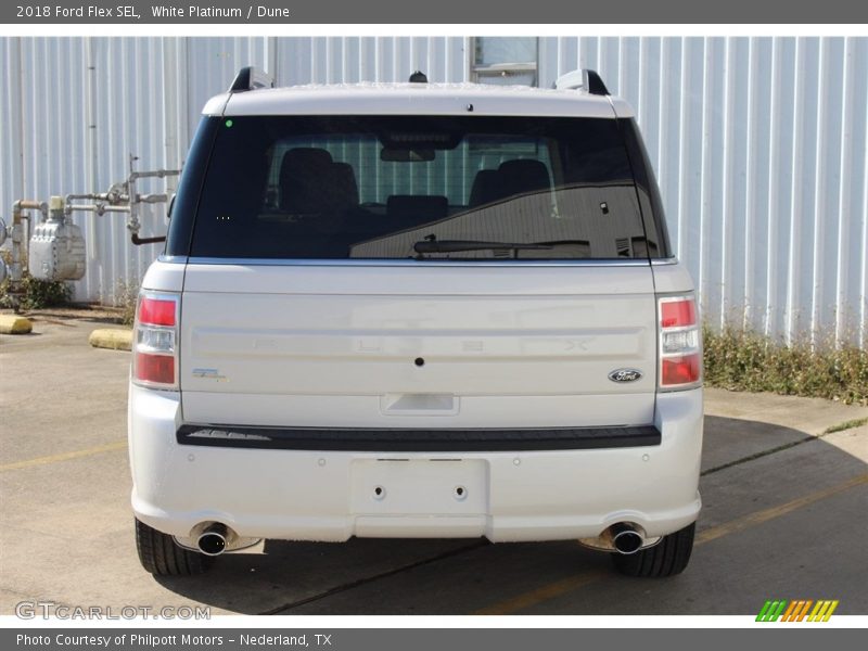 White Platinum / Dune 2018 Ford Flex SEL