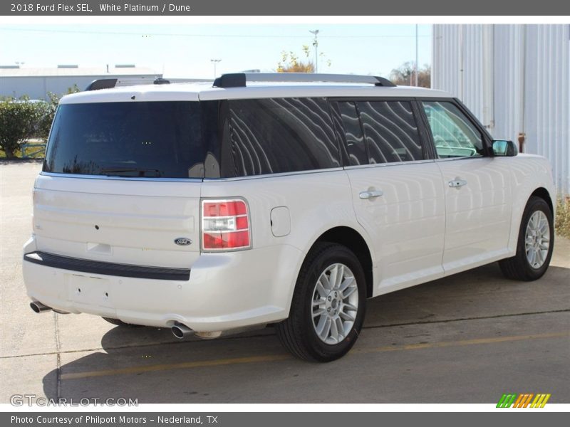 White Platinum / Dune 2018 Ford Flex SEL