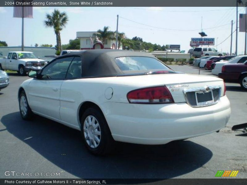 Stone White / Sandstone 2004 Chrysler Sebring Convertible