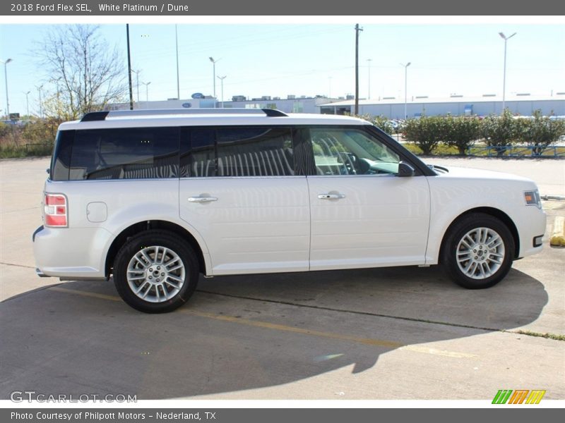 White Platinum / Dune 2018 Ford Flex SEL