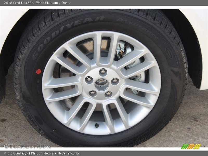 White Platinum / Dune 2018 Ford Flex SEL