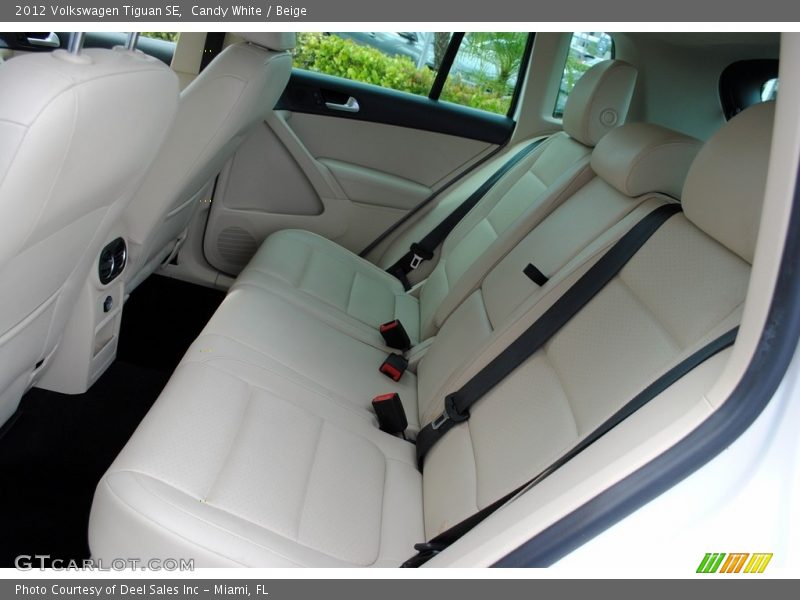 Candy White / Beige 2012 Volkswagen Tiguan SE