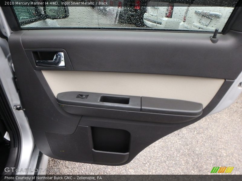 Ingot Silver Metallic / Black 2010 Mercury Mariner I4 4WD