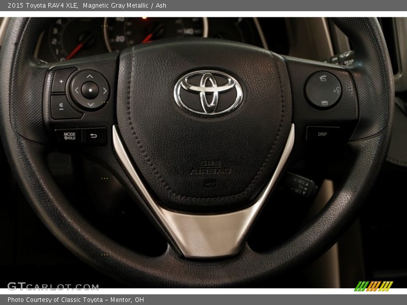 Magnetic Gray Metallic / Ash 2015 Toyota RAV4 XLE
