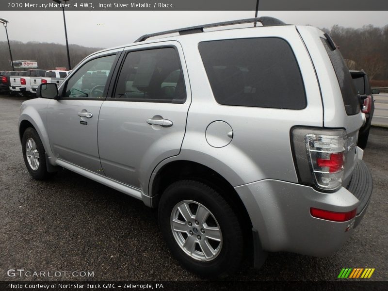 Ingot Silver Metallic / Black 2010 Mercury Mariner I4 4WD