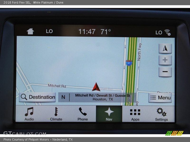 White Platinum / Dune 2018 Ford Flex SEL