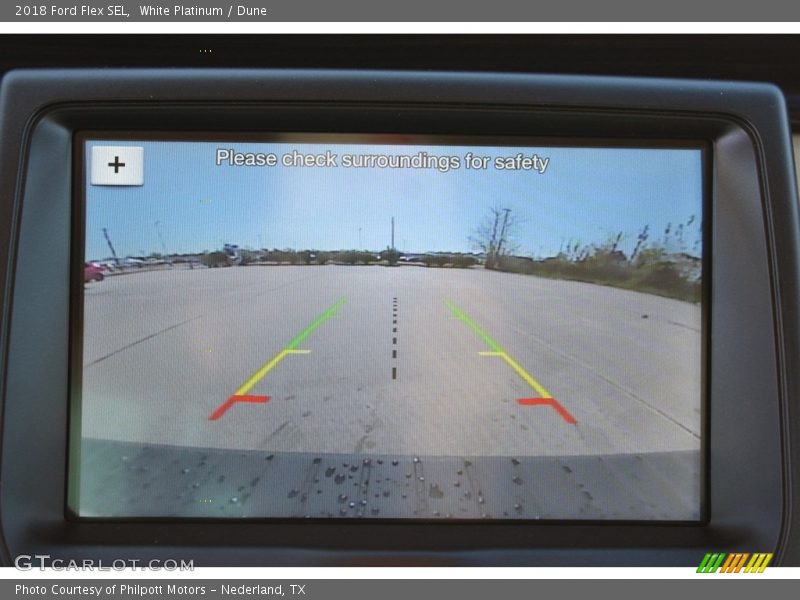 White Platinum / Dune 2018 Ford Flex SEL