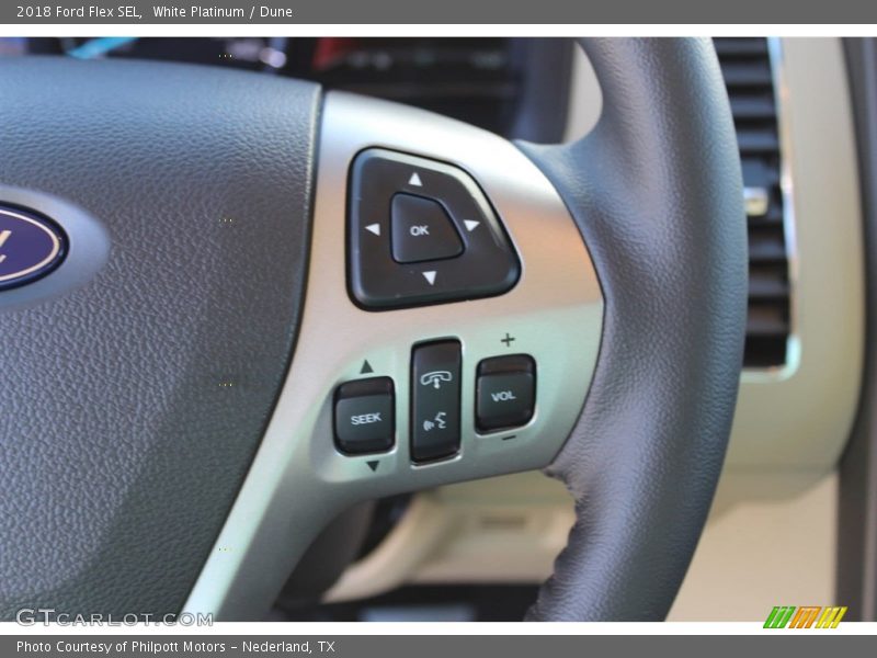 Controls of 2018 Flex SEL
