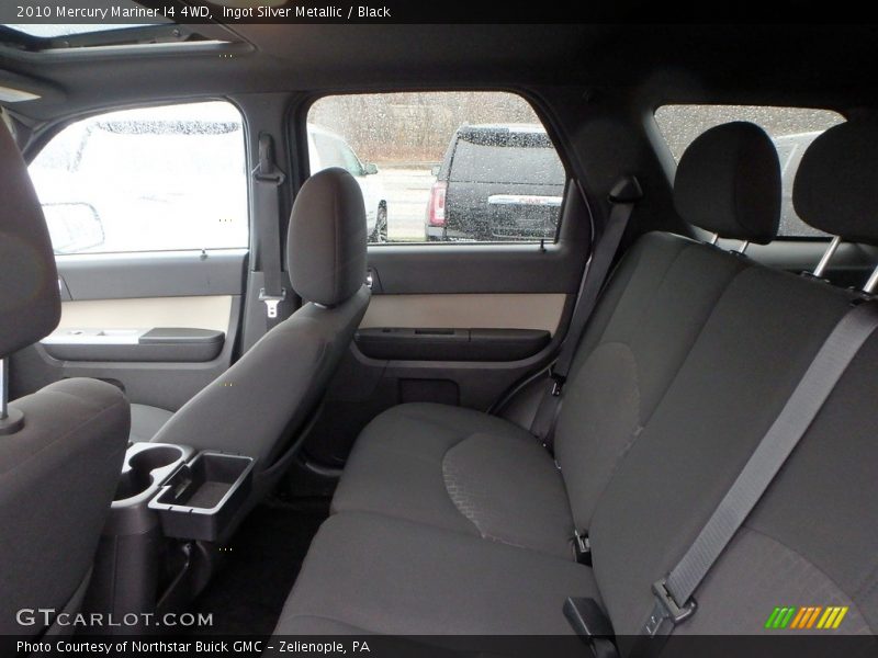 Ingot Silver Metallic / Black 2010 Mercury Mariner I4 4WD