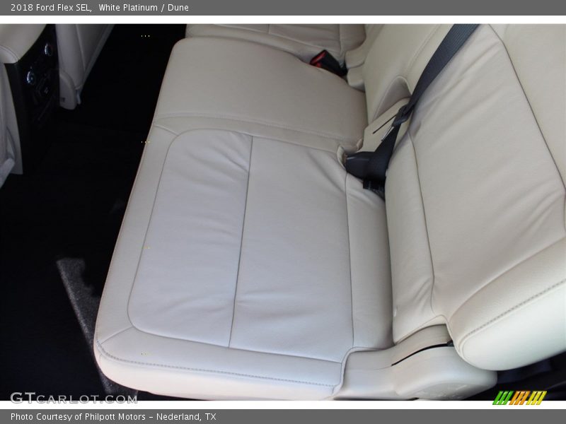 Rear Seat of 2018 Flex SEL