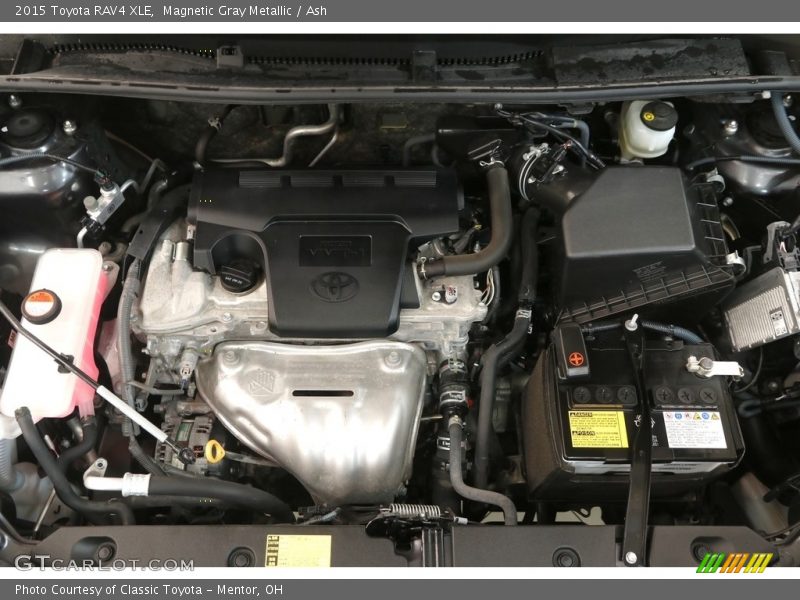 Magnetic Gray Metallic / Ash 2015 Toyota RAV4 XLE