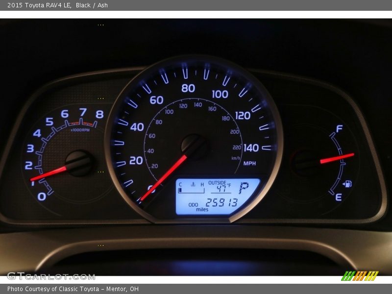 Black / Ash 2015 Toyota RAV4 LE