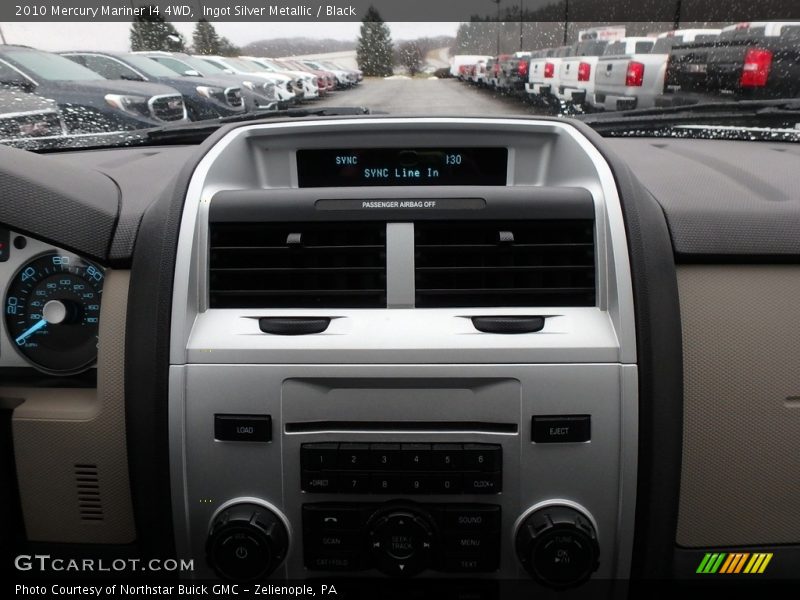 Ingot Silver Metallic / Black 2010 Mercury Mariner I4 4WD