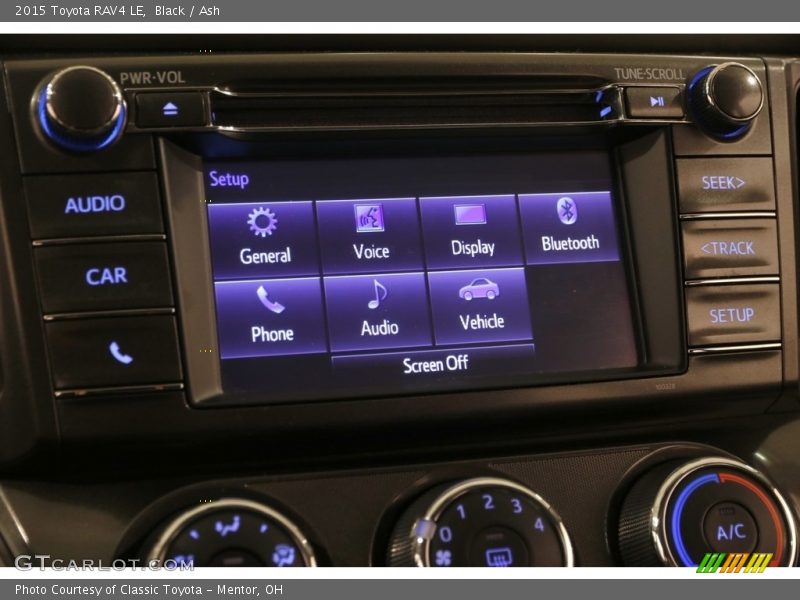 Black / Ash 2015 Toyota RAV4 LE