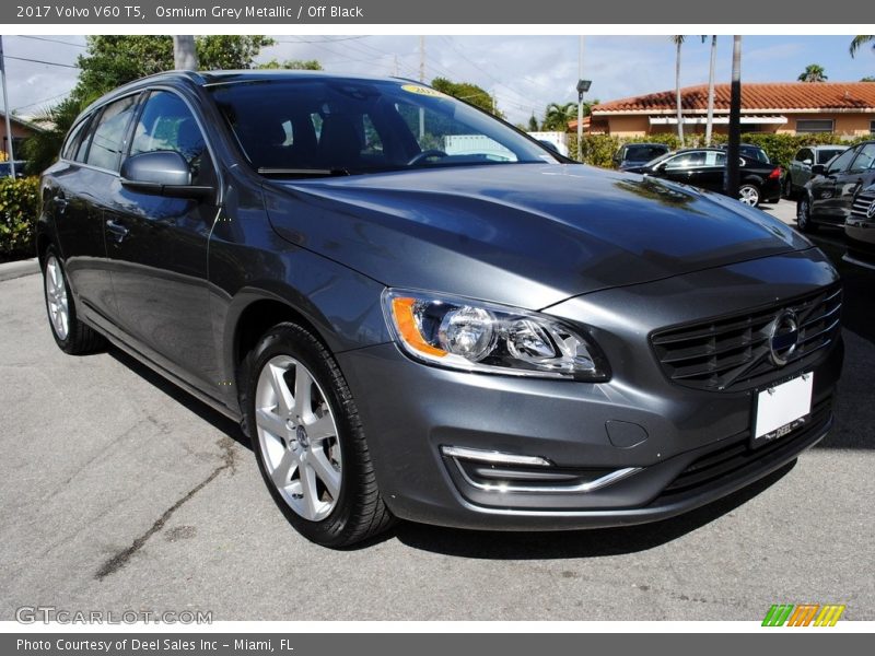 Osmium Grey Metallic / Off Black 2017 Volvo V60 T5