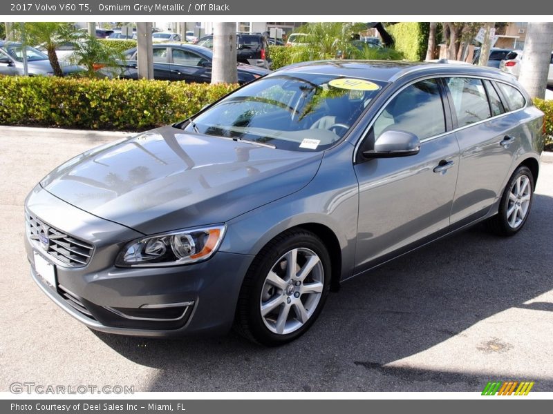 Osmium Grey Metallic / Off Black 2017 Volvo V60 T5