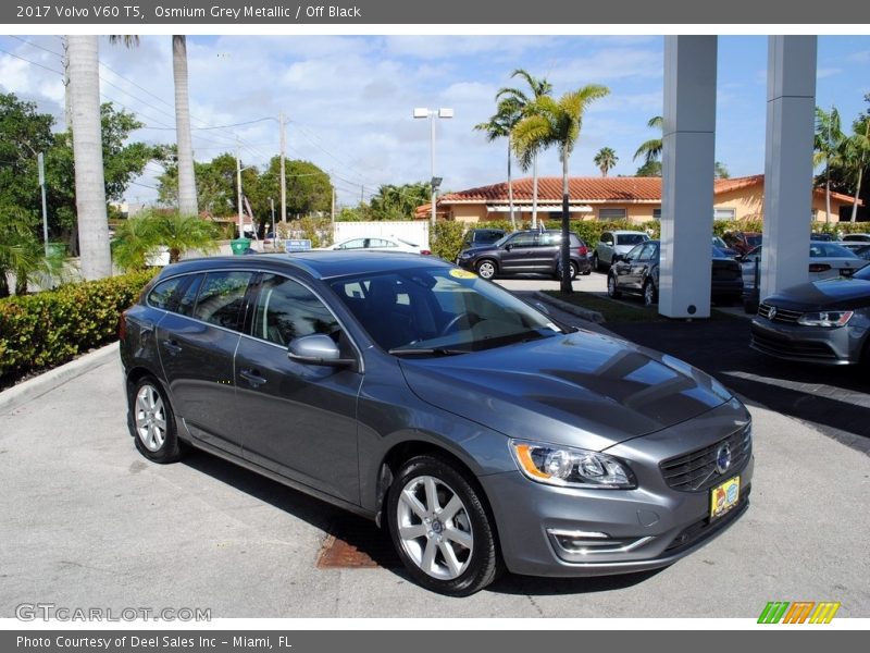 Osmium Grey Metallic / Off Black 2017 Volvo V60 T5