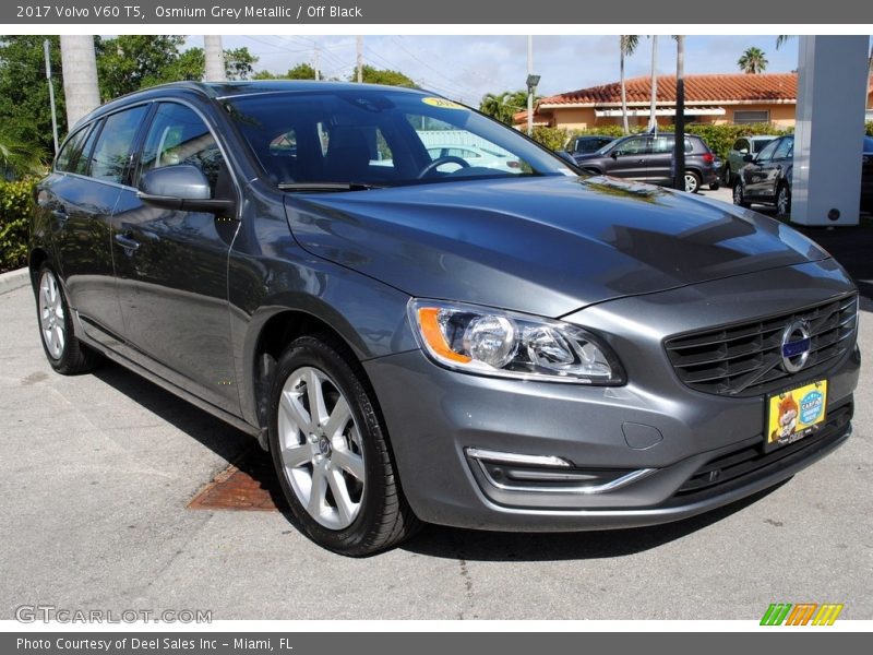 Osmium Grey Metallic / Off Black 2017 Volvo V60 T5