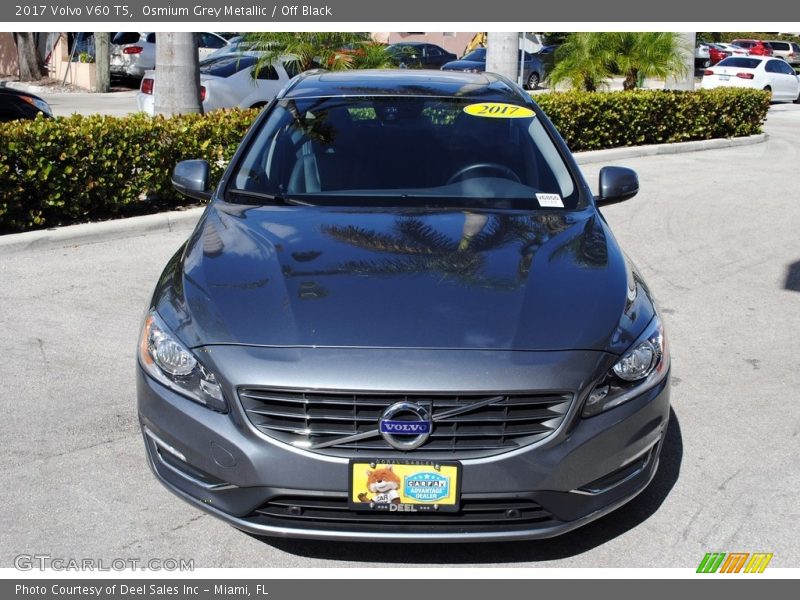 Osmium Grey Metallic / Off Black 2017 Volvo V60 T5