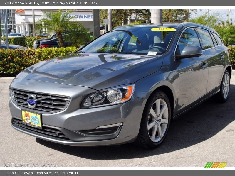 Osmium Grey Metallic / Off Black 2017 Volvo V60 T5
