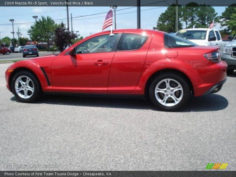Velocity Red Mica / Black 2004 Mazda RX-8 Sport