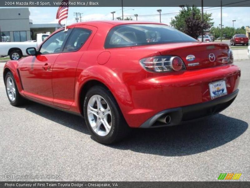Velocity Red Mica / Black 2004 Mazda RX-8 Sport