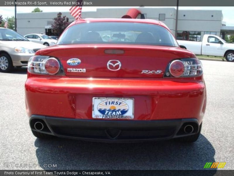 Velocity Red Mica / Black 2004 Mazda RX-8 Sport