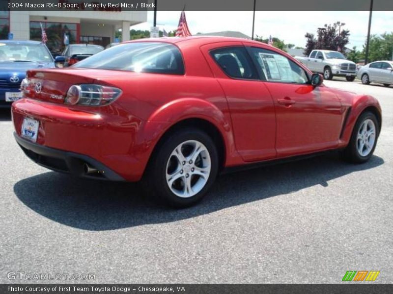 Velocity Red Mica / Black 2004 Mazda RX-8 Sport