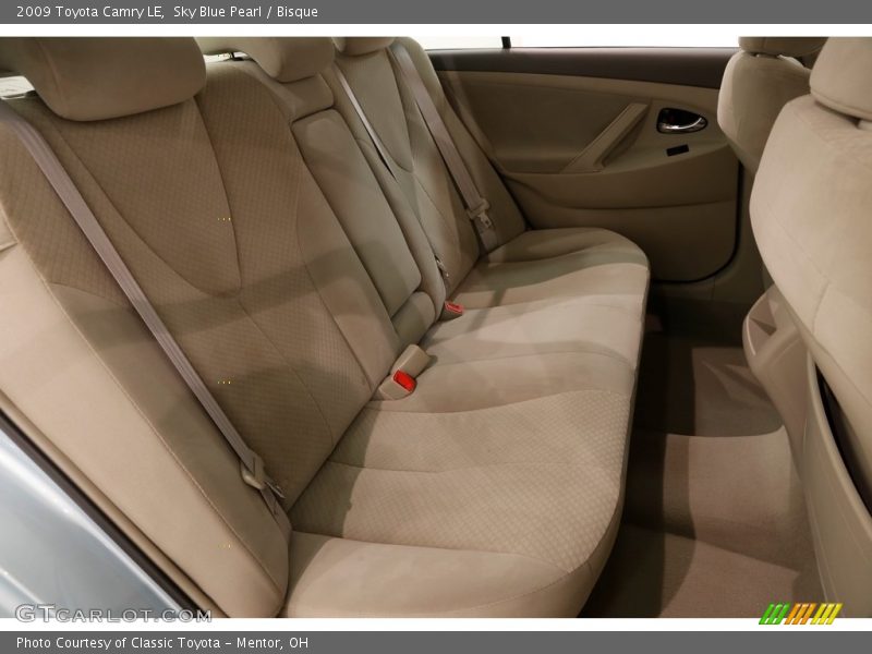 Sky Blue Pearl / Bisque 2009 Toyota Camry LE