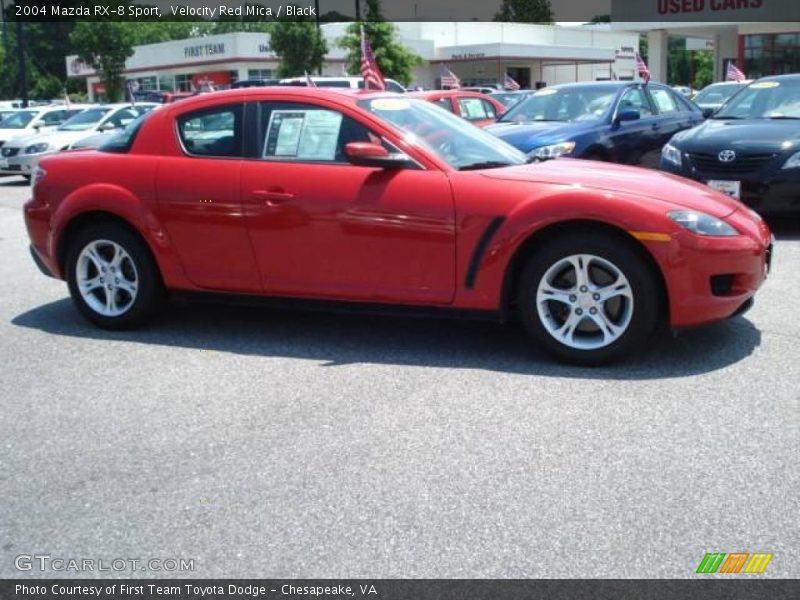 Velocity Red Mica / Black 2004 Mazda RX-8 Sport