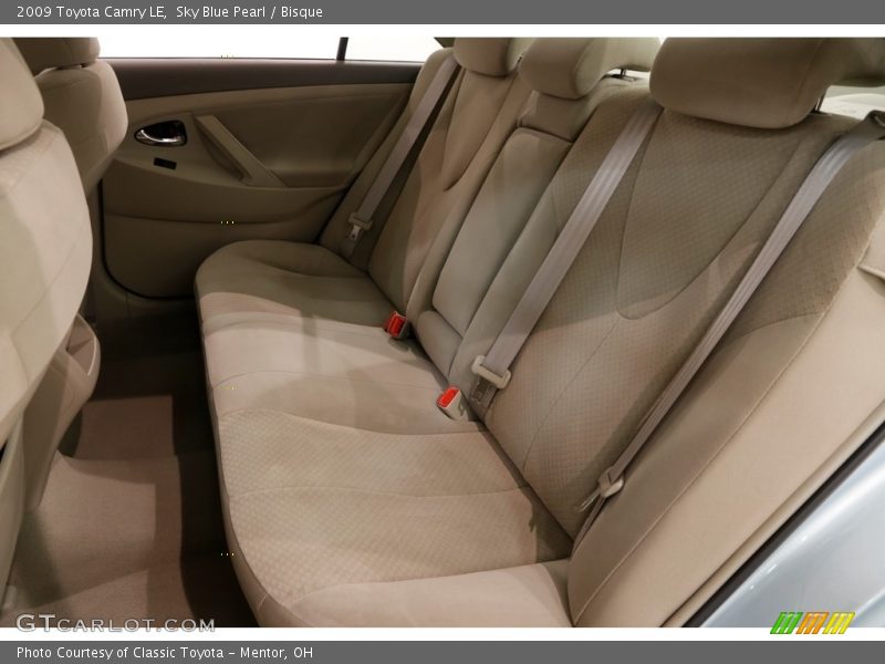 Sky Blue Pearl / Bisque 2009 Toyota Camry LE