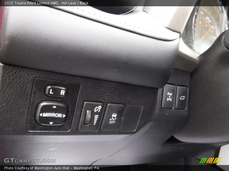 Hot Lava / Black 2015 Toyota RAV4 Limited AWD