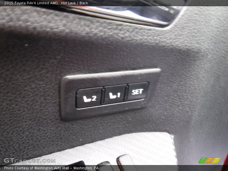 Hot Lava / Black 2015 Toyota RAV4 Limited AWD