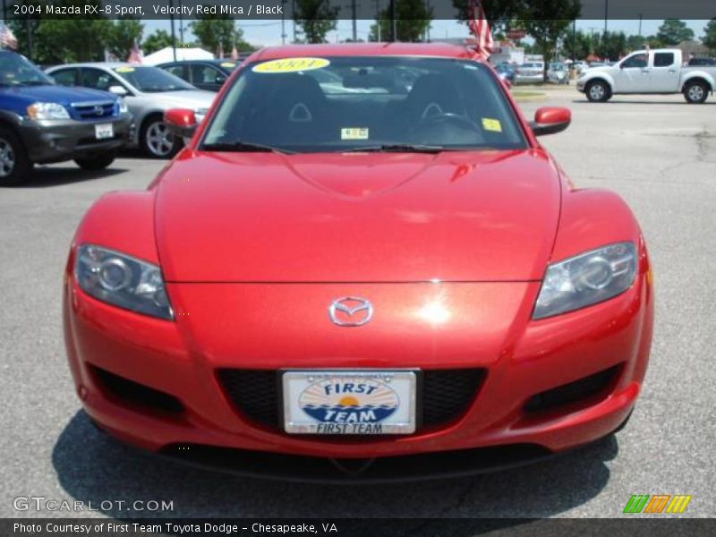 Velocity Red Mica / Black 2004 Mazda RX-8 Sport