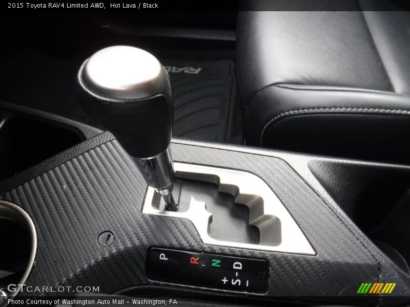 Hot Lava / Black 2015 Toyota RAV4 Limited AWD