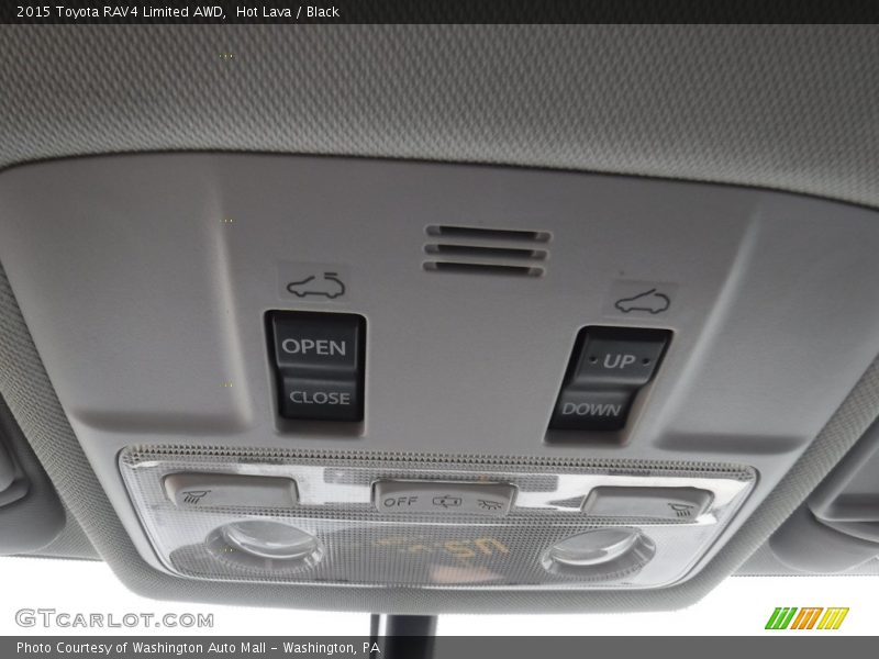 Hot Lava / Black 2015 Toyota RAV4 Limited AWD
