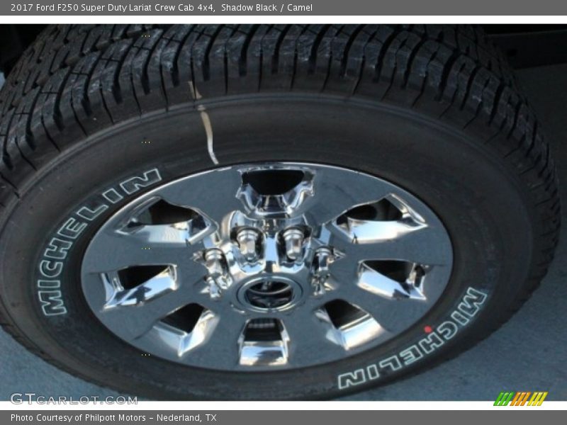Shadow Black / Camel 2017 Ford F250 Super Duty Lariat Crew Cab 4x4