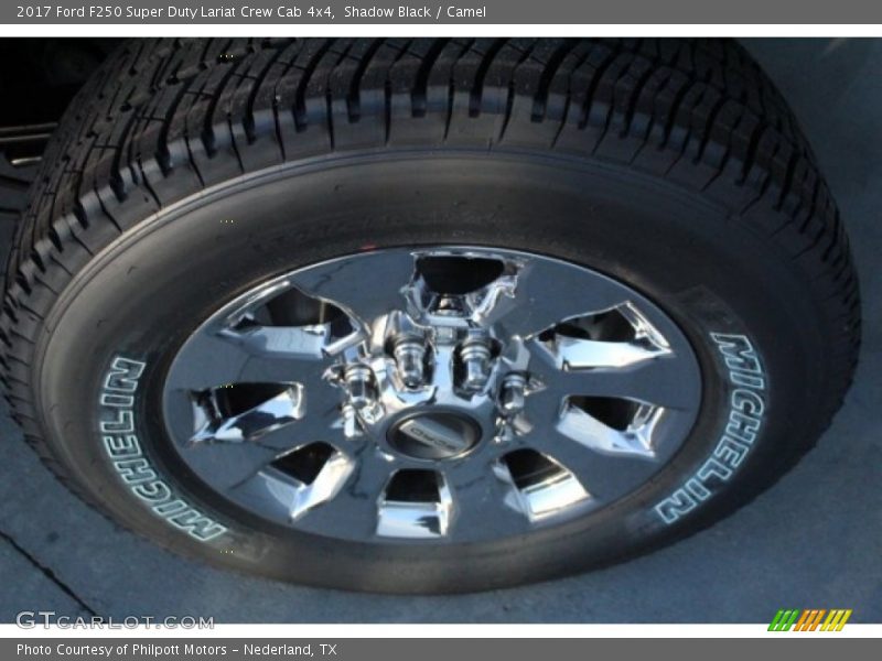 Shadow Black / Camel 2017 Ford F250 Super Duty Lariat Crew Cab 4x4